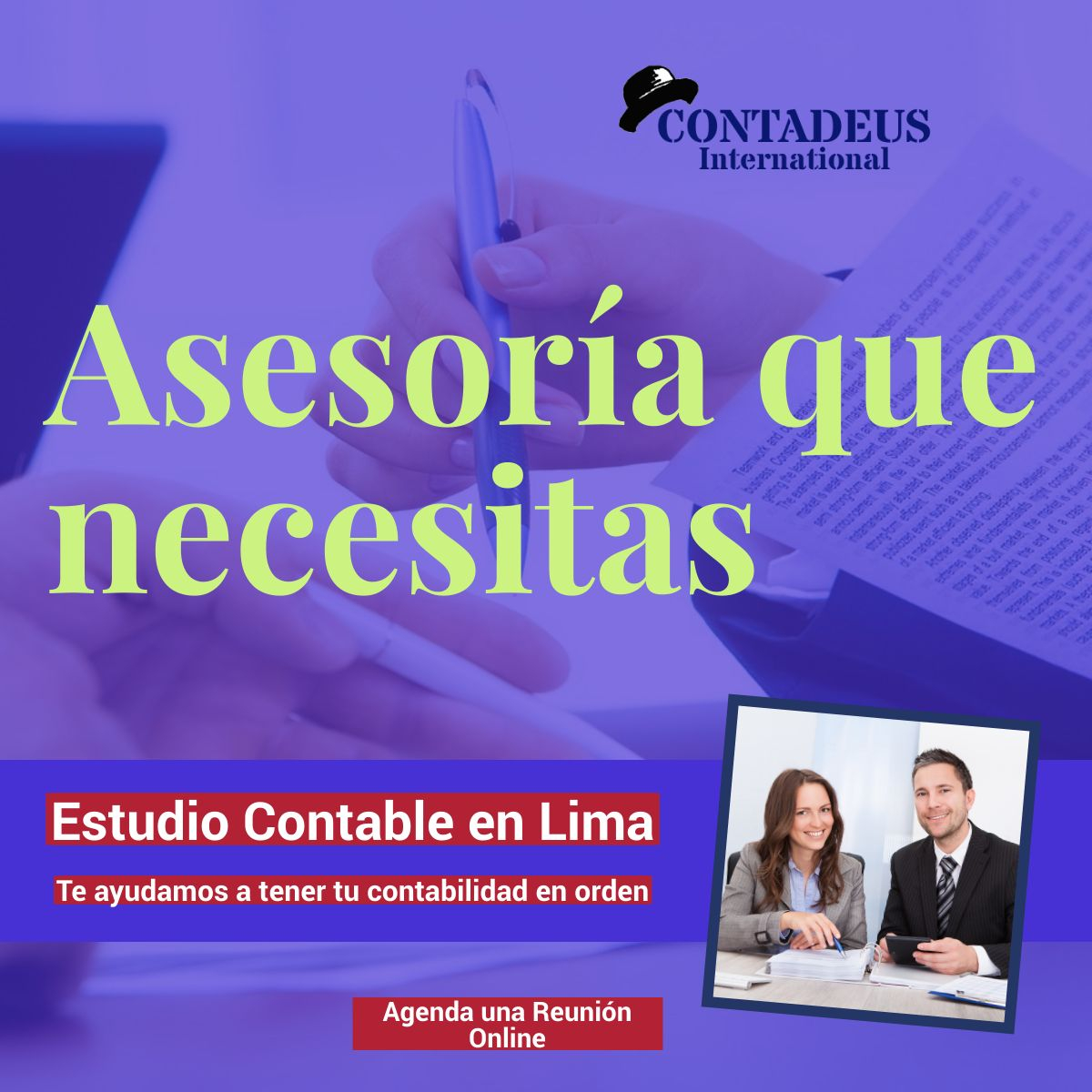 Servicio de Contabilidad en Lima Contadeus International SAC